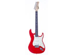 Guitarra eletrica Tagima Memphis Strato 3s Escala Escura Mg-30 Fiesta Red