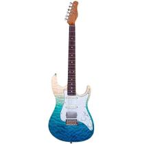 Guitarra Elétrica Tagima Stella Dw Transparent Blue TBLF
