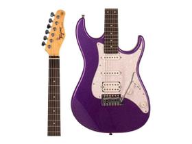 Guitarra Elétrica Tagima Tw Series Tg-520 De Tília Metallic Purple Metálico