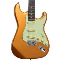 Guitarra Elétrica Tg 500 Mgy Metálica Yellow Gold -Tagima