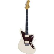 Guitarra Elétrica Woodstock Branca TW-61 - TAGIMA Guitarra Elétrica Woodstock Branca TW-61 - TAGIMA