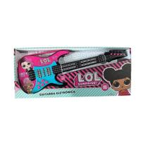 Guitarra Eletrônica Infantil com Sons e Luzes - LOL Surprise - Candide Guitarra Eletrônica Infantil com Sons e Luzes - LOL Surprise - Candide