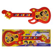 Guitarra eletronica musical infantil 3 palavrinhas - winfun Guitarra eletronica musical infantil 3 palavrinhas - winfun