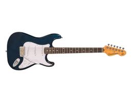 Guitarra encore vintage strato e6 candy apple blue