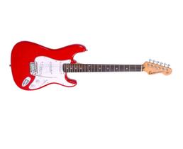 Guitarra encore vintage strato e6 red