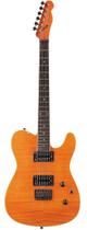 Guitarra Fender Custom Telecaster FMT HH 026 2000 520 Amber