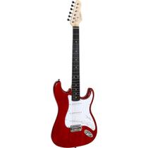Guitarra Giannini Stratocaster G100 TRD/WH Translucent Red