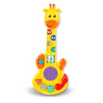 Guitarra Girafa Musical Brinquedo Educativo com Luzes e Sons