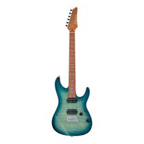 Guitarra ibanez az az24s1f-txb transparent turquoise burst