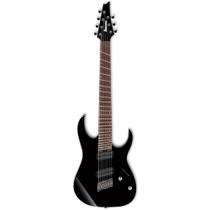 Guitarra Ibanez RGMS7 BK 7 Cordas Multi Scale Preta
