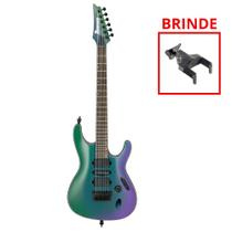 Guitarra Ibanez S671ALB Axion Label Blue Chameleon + Suporte