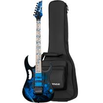 Guitarra Ibanez Signature Steve Vai JEM77P BFP Blue Floral Pattern Passiva C/ Bag