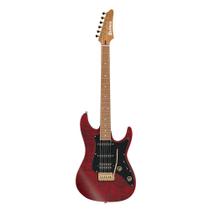Guitarra Ibanez SLM10 Transparent Red Matte com CAPA