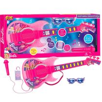 Guitarra Infantil Barbie Dreamtopia com Acessórios Fun F0575