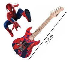 Guitarra Infantil Capitão Spider Man Marvel Kids Gmsk1 - PHX