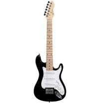 Guitarra infantil michael standard junior gm219n bk black