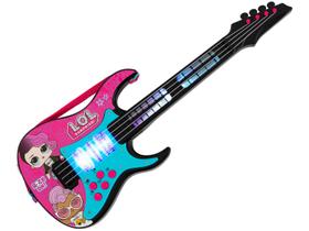 Guitarra Infantil Musical Lol Surprise Som e Luzes - Candide