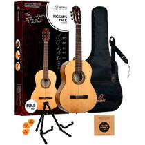 Guitarra Kellards RPPC44 Clássica de Tamanho Normal com Cordas de Nylon