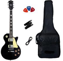 Guitarra Les Paul Strinberg LPS230 Bk Preta + Capa Luxo + Correia + P10 + Palhetas