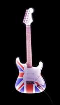 Guitarra Luminoso Placa Led Bar Bandeira Inglaterra Eagle