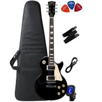 Guitarra Michael GM730N Black + Capa + Correia + P10 + Afinador + Palhetas