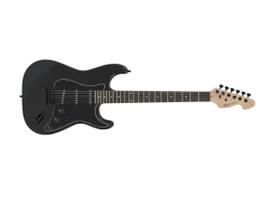 Guitarra michael strato gm 217n mba metallic all black