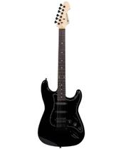 Guitarra Michael Strato GM237N MBA Metallic All Black Guitarra Michael Strato GM237N MBA Metallic All Black