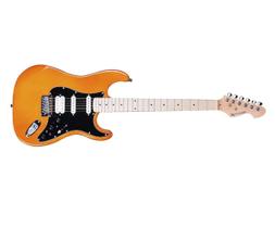 Guitarra michael strato rocker gms 250 c/efeitos am amber