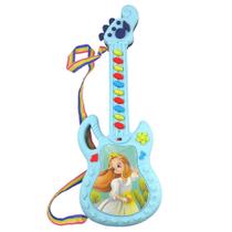 Guitarra Musical Brinquedo infantil Princesas Pianinho - Marca