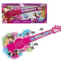 Guitarra Musical das Princesas Disney com Luz e Som Toyng