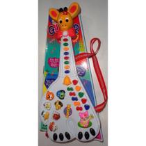 Guitarra Musical Infantil Girafa 26 Teclas Som Música - toys