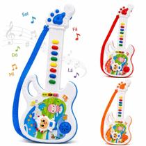 Guitarra Musical Infantil Show Talentos Musica Brinquedo Bebe Interativo Bandinha Kids Menino Menina