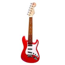 Guitarra Musical RockStar Vermelha Infantil - Art Brink