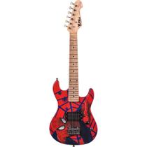 Guitarra Phoenix GMSK1 Infantil Strato Homem Aranha
