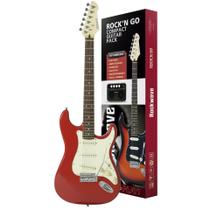 Guitarra Rockwave RGK50 RD + Amp + Acessórios Kit