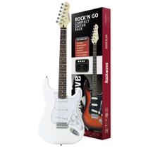 Guitarra Rockwave RGK50 WH + Amp + Acessórios Kit