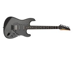 Guitarra seizi fun katana musashi hss all black sparkle c/ bag