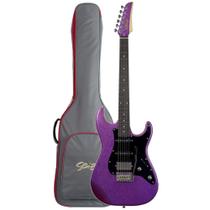 Guitarra seizi katana musashi hss ph purple sparkle com bag Guitarra seizi katana musashi hss ph purple sparkle com bag