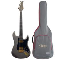 Guitarra Seizi Vintage Ronin HH Reinaldo Meirelles Space Grey + Bag Deluxe