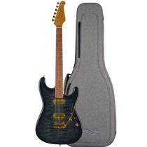 Guitarra Seizi Vintage Ronin Plus HH Quilted Black Guitarra Seizi Vintage Ronin Plus HH Quilted Black
