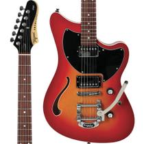 Guitarra Semi Acústica Tagima Jet Blues Deluxe Cherry Burst