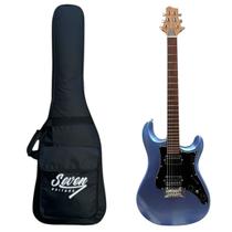 Guitarra Seven SGT-277 HH Mod PRS Traste Inox Blue C/Bag