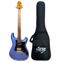 Guitarra Seven SGT277 HH SPR Traste Inox Blue Com Bag Guitarra Seven SGT277 HH SPR Traste Inox Blue Com Bag