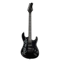 Guitarra Strat 3S Escala Escura Rock In Rio Guitar BK TAGIMA