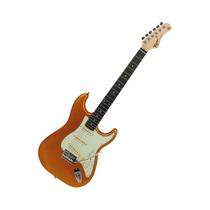 Guitarra Strato 3S Escala Escura TG-500 MGY Dourado Metálico Tagima