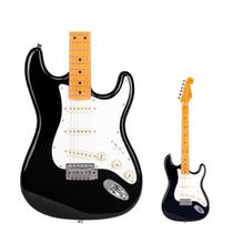 Guitarra Strato Escala Maple SX SST57+/BK Black Guitarra Strato Escala Maple SX SST57+/BK Black