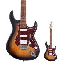 Guitarra Strato HSS Cort G110 Open Pore Sunburst