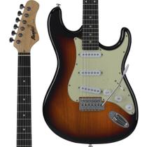 Guitarra Strato Memphis Tagima MG30SB Sunburst Mint Green Guitarra Strato Memphis Tagima MG30SB Sunburst Mint Green