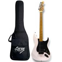 Guitarra Strato Seven Sgt 207 Branca Com Bag Guitarra Strato Seven Sgt 207 Branca Com Bag