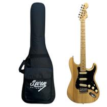 Guitarra Strato Seven Sgt-207 NT Natural C/Bag